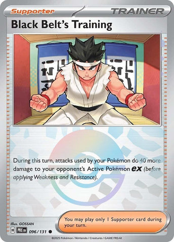 Image for Black Belt's Training - 096/131 (Poke Ball Pattern) (096/131) (SV: Prismatic Evolutions) - Pokemon