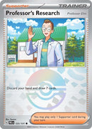 Image for Professor's Research [Professor Elm] (Poke Ball Pattern) (123/131) (SV: Prismatic Evolutions) - Pokemon