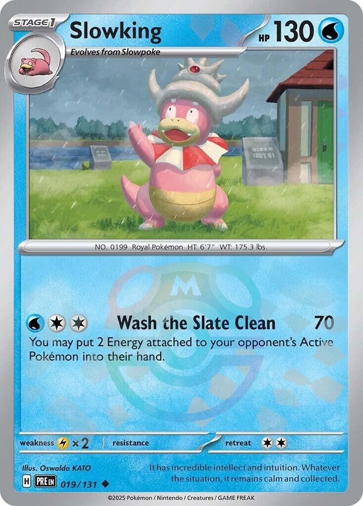 Image for Slowking (Master Ball Pattern) (019/131) (SV: Prismatic Evolutions) - Pokemon