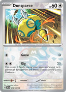 Image for Dunsparce (Master Ball Pattern) (079/131) (SV: Prismatic Evolutions) - Pokemon