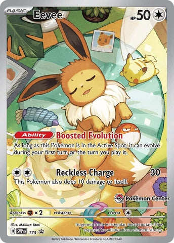 Image for Eevee - 173 (Pokemon Center Exclusive) (173) (SV: Scarlet & Violet Promo Cards) - Pokemon