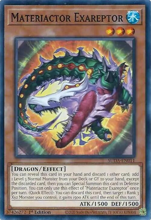 Image for Materiactor Exareptor (SUDA-EN011) (Supreme Darkness) - YuGiOh