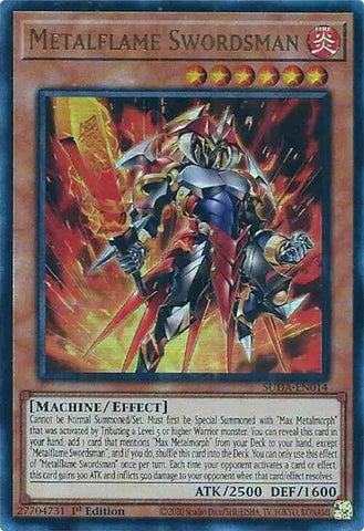 Image for Metalflame Swordsman (SUDA-EN014) (Supreme Darkness) - YuGiOh