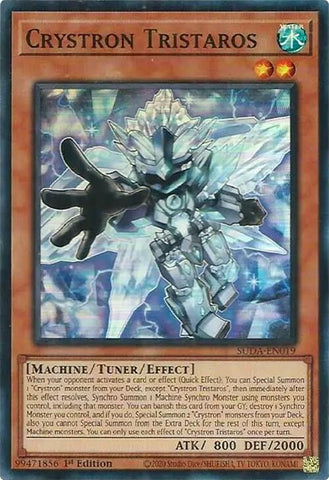 Image for Crystron Tristaros (SUDA-EN019) (Supreme Darkness) - YuGiOh