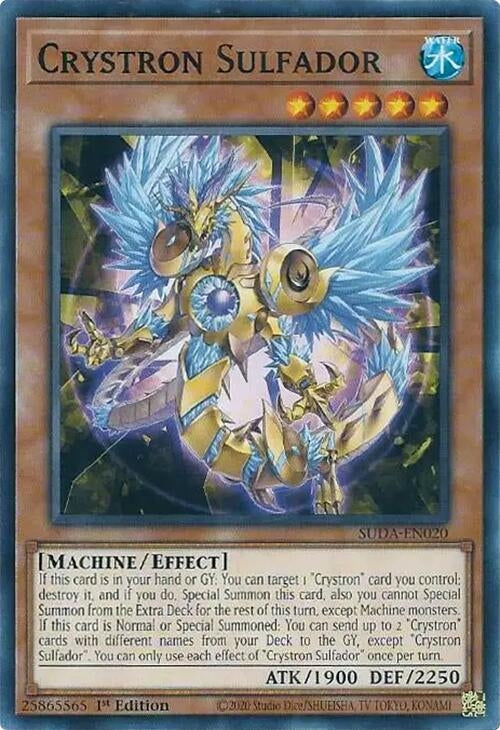 Image for Crystron Sulfador (SUDA-EN020) (Supreme Darkness) - YuGiOh