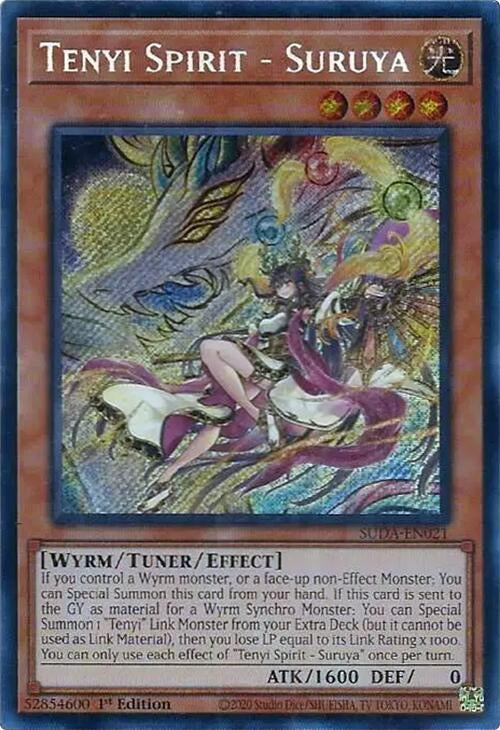 Image for Tenyi Spirit - Suruya (SUDA-EN021) (Supreme Darkness) - YuGiOh