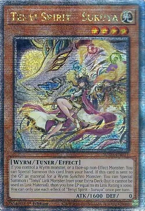 Image for Tenyi Spirit - Suruya (Quarter Century Secret Rare) (SUDA-EN021) (Supreme Darkness) - YuGiOh