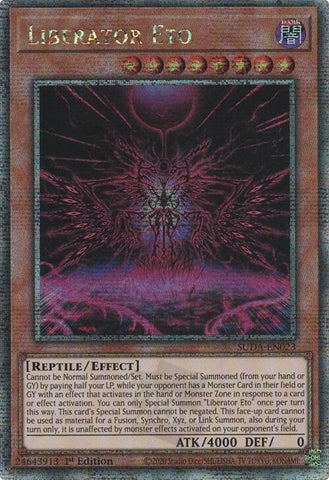 Image for Liberator Eto (Quarter Century Secret Rare) (SUDA-EN023) (Supreme Darkness) - YuGiOh