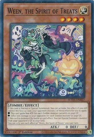 Image for Ween, the Spirit of Treats (SUDA-EN027) (Supreme Darkness) - YuGiOh