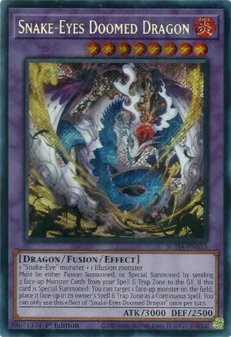 Image for Snake-Eyes Doomed Dragon (SUDA-EN035) (Supreme Darkness) - YuGiOh