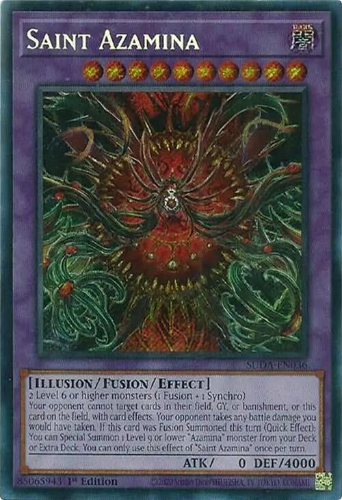 Image for Saint Azamina (SUDA-EN036) (Supreme Darkness) - YuGiOh