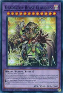 Image for Gladiator Beast Claudius (SUDA-EN038) (Supreme Darkness) - YuGiOh