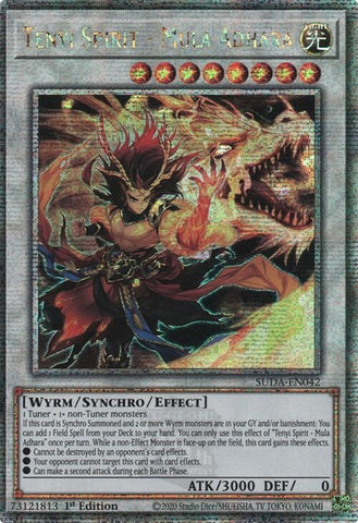 Image for Tenyi Spirit - Mula Adhara (Quarter Century Secret Rare) (SUDA-EN042) (Supreme Darkness) - YuGiOh