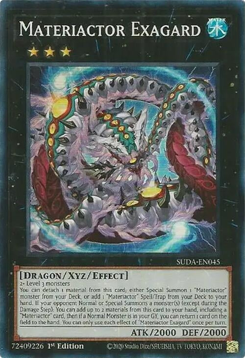 Image for Materiactor Exagard (SUDA-EN045) (Supreme Darkness) - YuGiOh