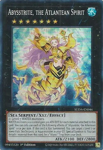 Image for Abysstrite, the Atlantean Spirit (SUDA-EN046) (Supreme Darkness) - YuGiOh