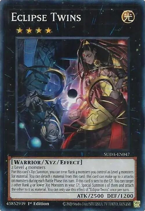 Image for Eclipse Twins (SUDA-EN047) (Supreme Darkness) - YuGiOh