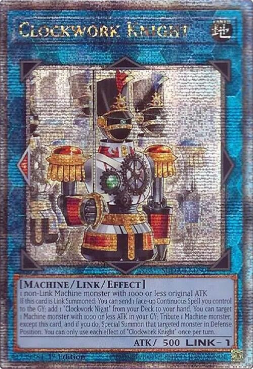 Image for Clockwork Knight (Quarter Century Secret Rare) (SUDA-EN050) (Supreme Darkness) - YuGiOh