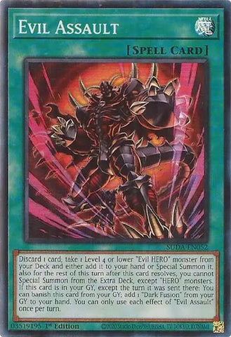 Image for Evil Assault (SUDA-EN052) (Supreme Darkness) - YuGiOh