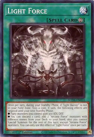 Image for Light Force (SUDA-EN053) (Supreme Darkness) - YuGiOh
