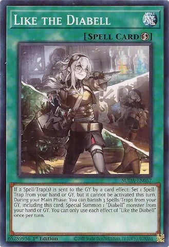 Image for Like the Diabell (SUDA-EN057) (Supreme Darkness) - YuGiOh