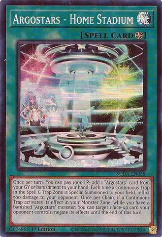 Image for Argostars - Home Stadium (SUDA-EN058) (Supreme Darkness) - YuGiOh