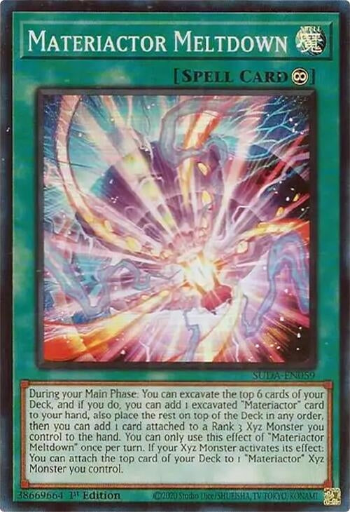 Image for Materiactor Meltdown (SUDA-EN059) (Supreme Darkness) - YuGiOh