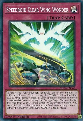 Image for Speedroid Clear Wing Wonder (SUDA-EN068) (Supreme Darkness) - YuGiOh