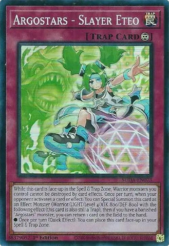 Image for Argostars - Slayer Eteo (SUDA-EN073) (Supreme Darkness) - YuGiOh