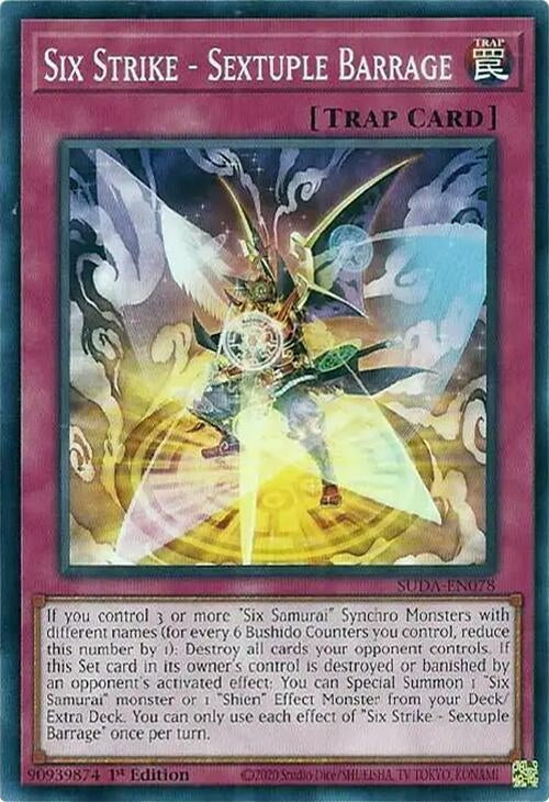 Image for Six Strike - Sextuple Barrage (SUDA-EN078) (Supreme Darkness) - YuGiOh