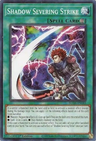 Image for Shadow Severing Strike (SUDA-EN085) (Supreme Darkness) - YuGiOh