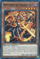 Image for Mitsurugi no Mikoto, Saji (SUDA-EN091) (Supreme Darkness) - YuGiOh
