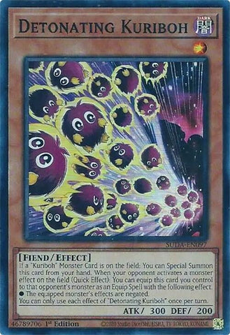 Image for Detonating Kuriboh (SUDA-EN097) (Supreme Darkness) - YuGiOh
