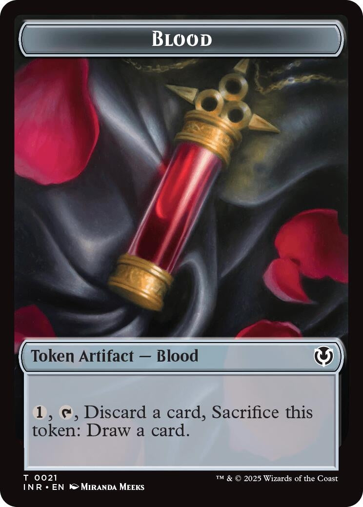 Image for Blood // Clue Double-Sided Token (21 // 22) (INR)