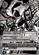 Image for Justimon: Blitz Arm ACE (Textured) (BT19-064 SR) [BT19-20]