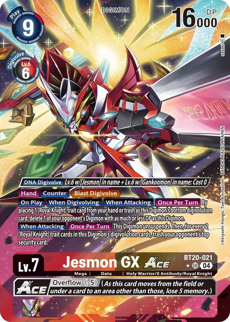 Image for Jesmon GX ACE (Alternate Art) (BT20-021 SR) [BT19-20]