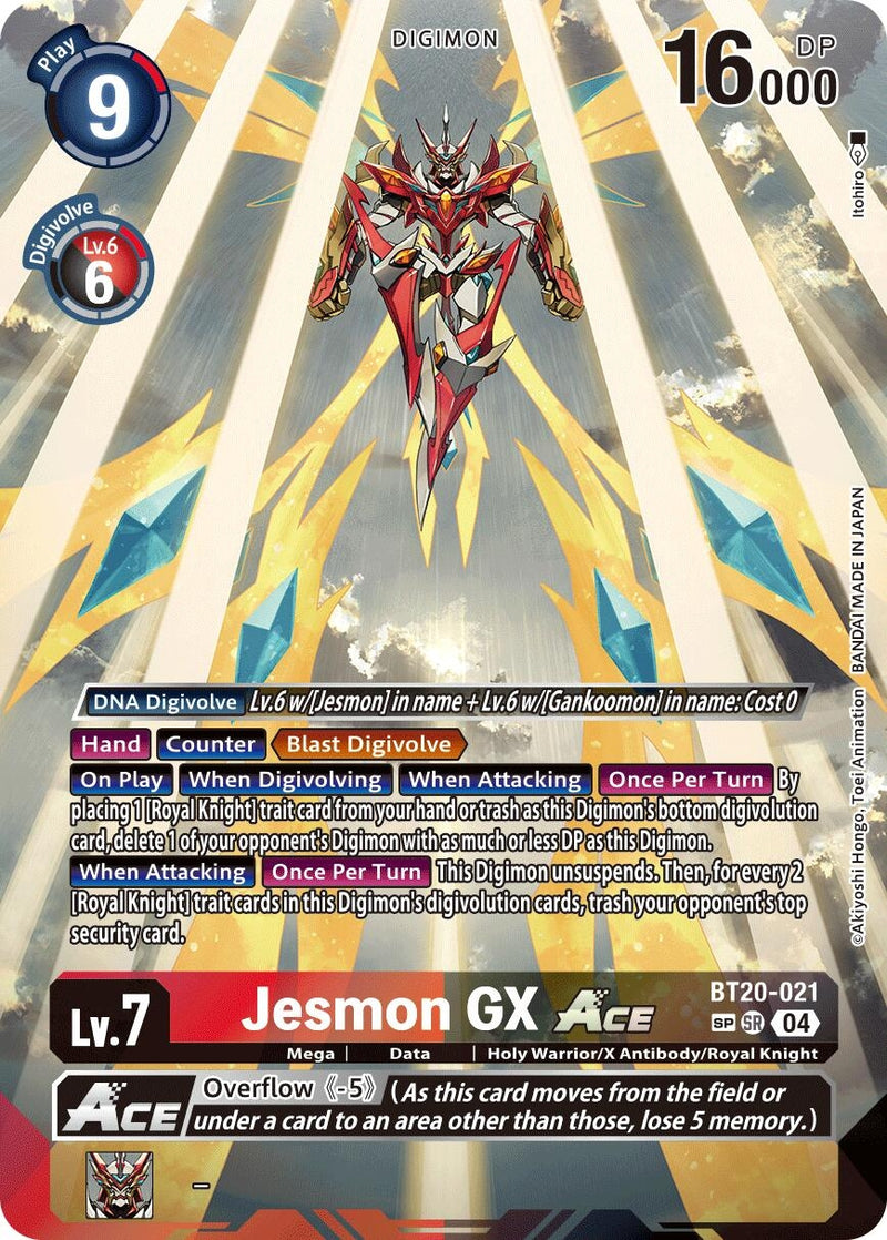 Image for Jesmon GX ACE (Textured) (BT20-021 SR) [BT19-20]