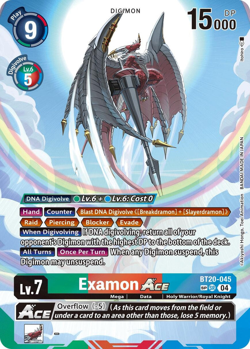 Image for Examon ACE (Textured) (BT20-045 SR) [BT19-20]