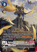 Image for Alphamon: Ouryuken ACE (Textured) (BT20-060 SR) [BT19-20]