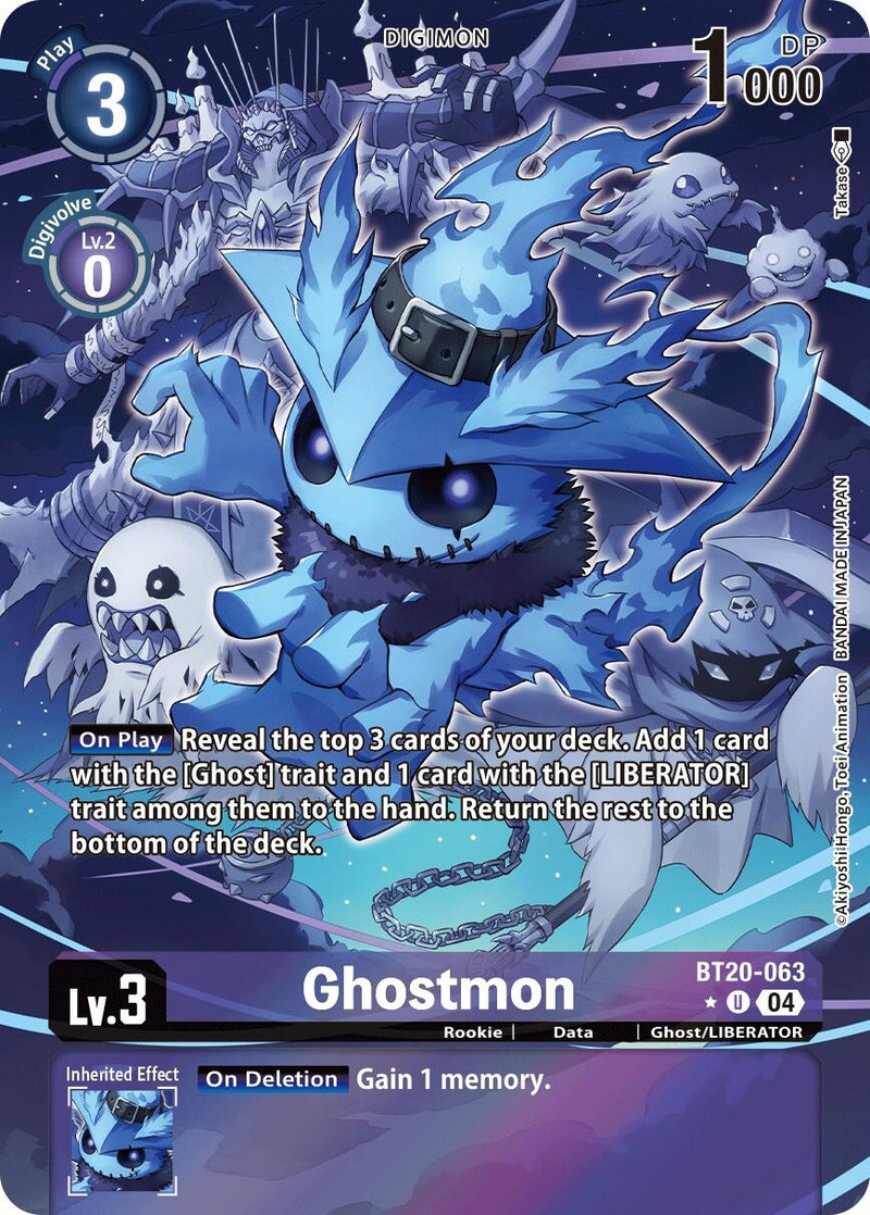 Image for Ghostmon (Alternate Art) (BT20-063 U) [BT19-20]