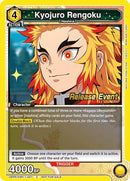 Image for Kyojuro Rengoku (027) (UEPR/KMY-1-027) [UE05BT: Demon Slayer: Kimetsu no Yaiba Release Event Cards]