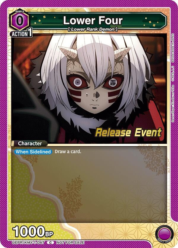 Image for Lower Four (UEPR/KMY-1-047) [UE05BT: Demon Slayer: Kimetsu no Yaiba Release Event Cards]