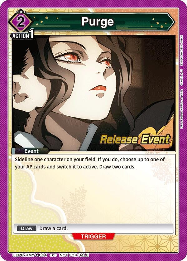 Image for Purge (UEPR/KMY-1-064) [UE05BT: Demon Slayer: Kimetsu no Yaiba Release Event Cards]