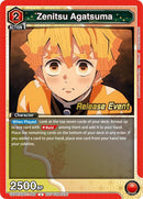 Image for Zenitsu Agatsuma (069) (UEPR/KMY-1-069) [UE05BT: Demon Slayer: Kimetsu no Yaiba Release Event Cards]