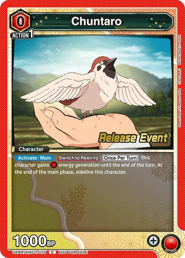 Image for Chuntaro (UEPR/KMY-1-075) [UE05BT: Demon Slayer: Kimetsu no Yaiba Release Event Cards]
