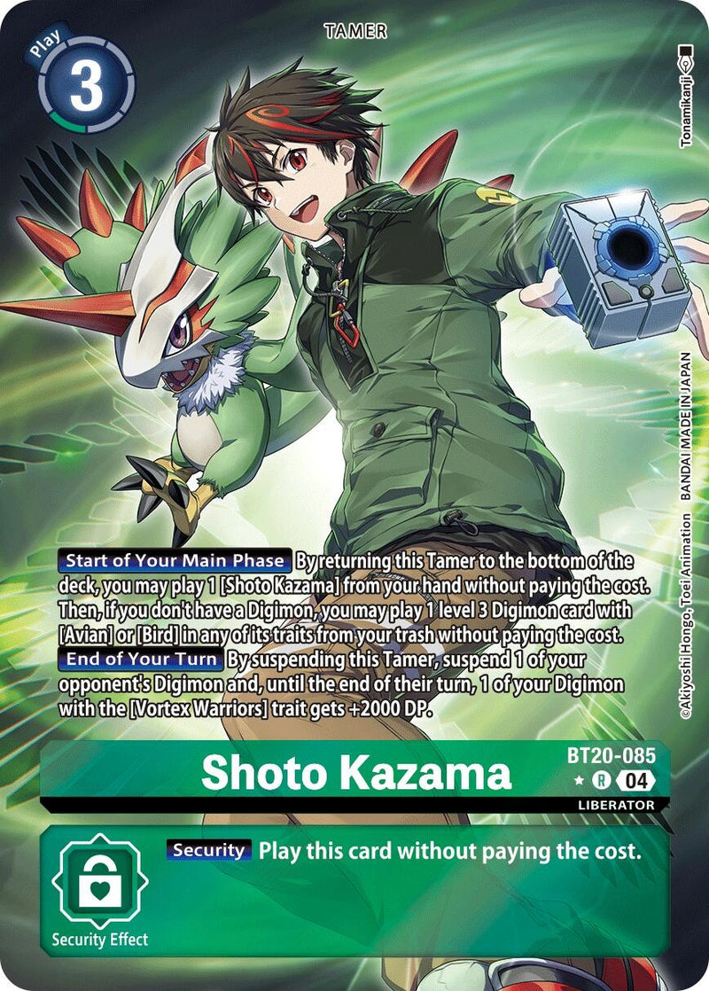 Image for Shoto Kazama (Alternate Art) (BT20-085 R) [BT19-20]