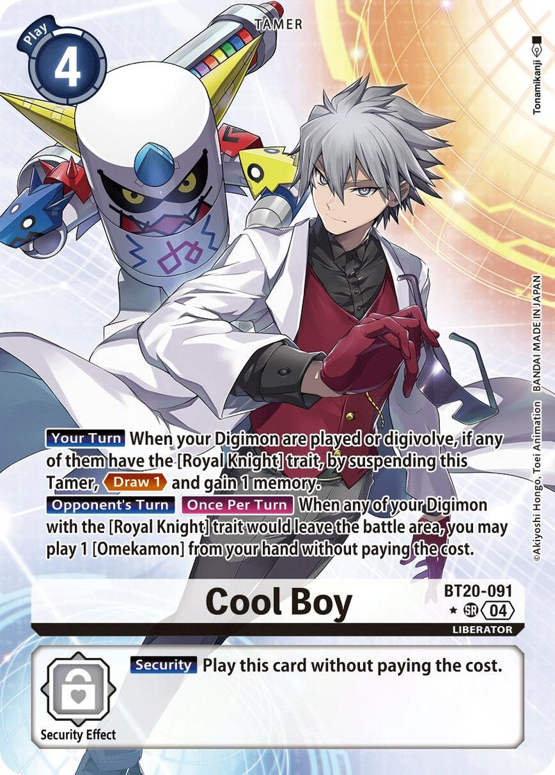 Image for Cool Boy (Alternate Art) (BT20-091 SR) [BT19-20]