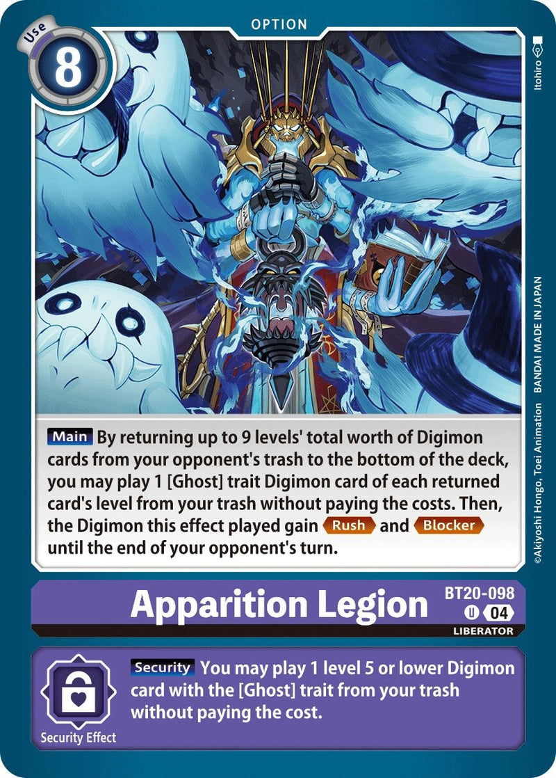 Image for Apparition Legion (BT20-098 U) [BT19-20]