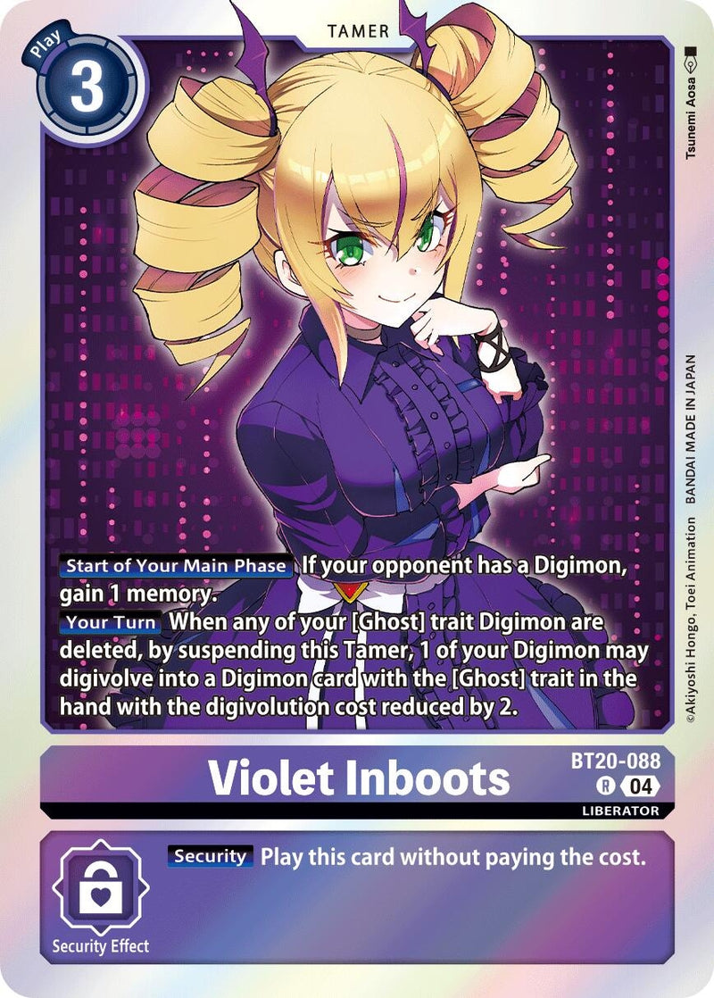 Image for Violet Inboots - BT20-088 (BT20-088 R) [BT19-20]