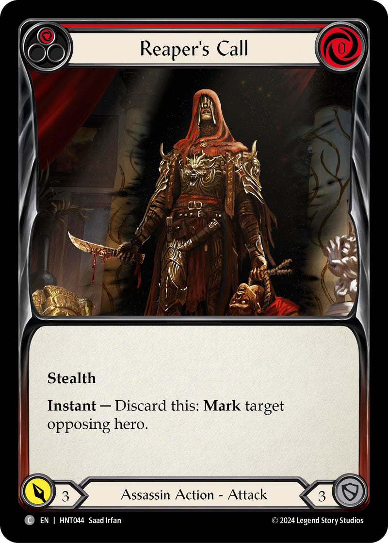 Image for Reaper's Call (Red) (HNT044)