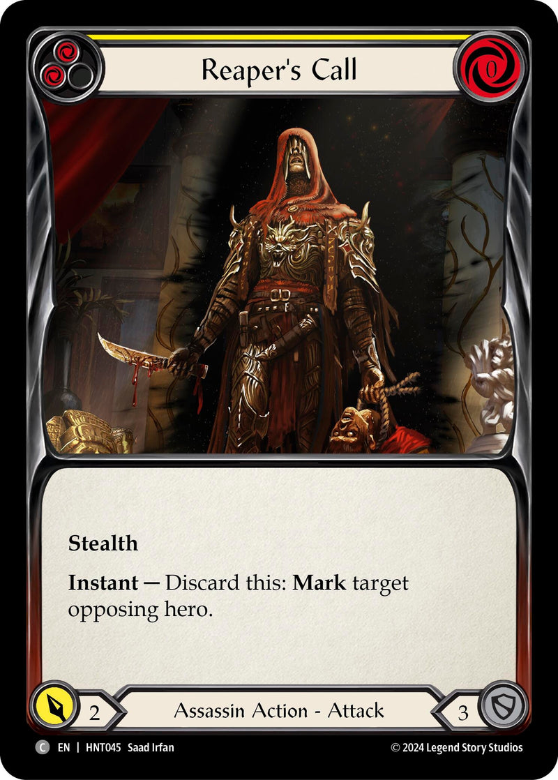 Image for Reaper's Call (Yellow) (HNT045)